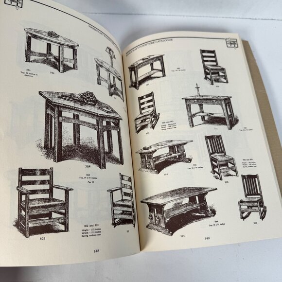 The Mission Furniture of L & J.G. Stickley 1989 Revised Edition Catalog Book - Picture 9 of 12
